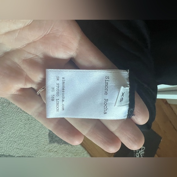 Simone Rocha Cotton Tee ( size XS) - Picture 3 of 5